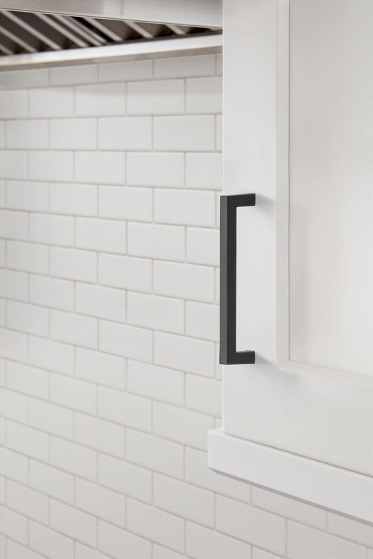 Amerock BP36572FB Monument Cabinet Pull Matte Black 5-1/16" C2C