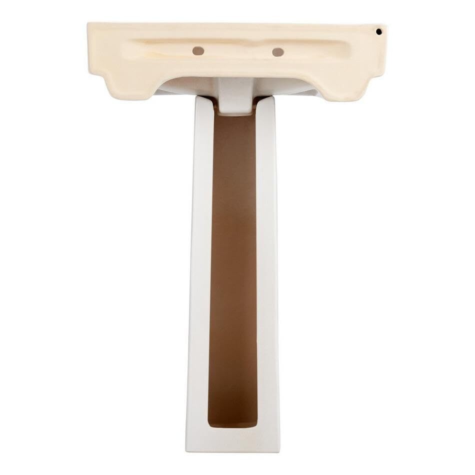 Signature Hardware Pentero Pedestal ONLY - White