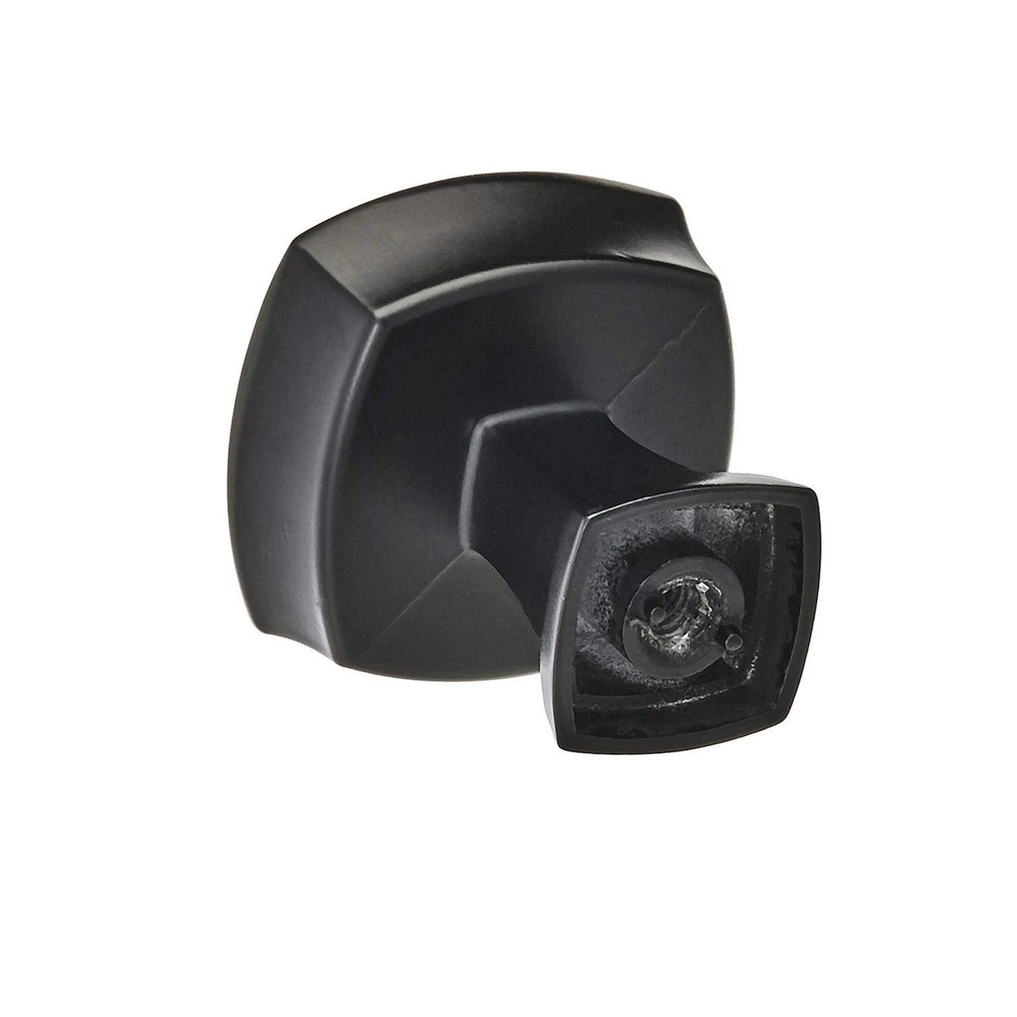 Amerock BP11287FB Cabinet Knob Matte Black 1-1/4" Length Stature