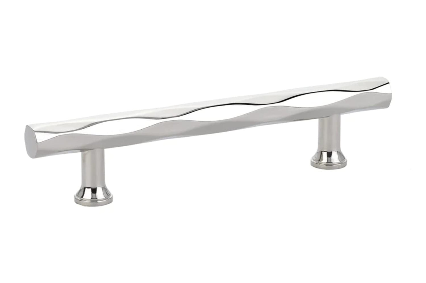 Emtek 87005US14 Tribeca Cabinet Pull, 12" Center-to-Center, Polished Nickel
