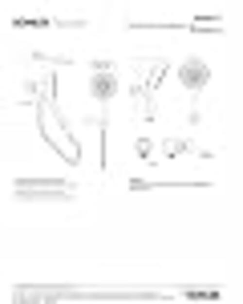 Kohler Assert Handshower Multifunction 6 Spray Magnetic Dock (Brushed Nickel)