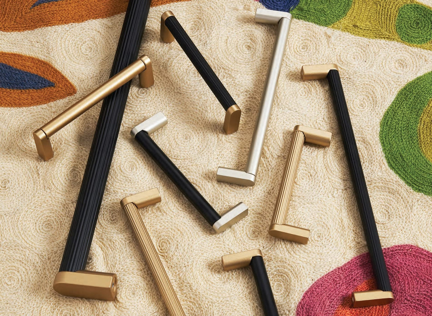 Alno ALTA-MODA-RIBBED-A2904-8 Alta Moda 8" - Made in Italy - Matte Black