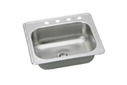 PROFLO PFSR252271A Bealeton 25"Drop In Single Basin Stainless Steel Kitchen Sink