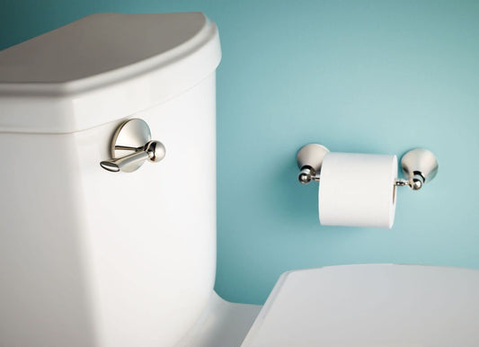 Moen YB5208CH Wynford Double Post Pivoting Toilet Paper Holder, Chrome