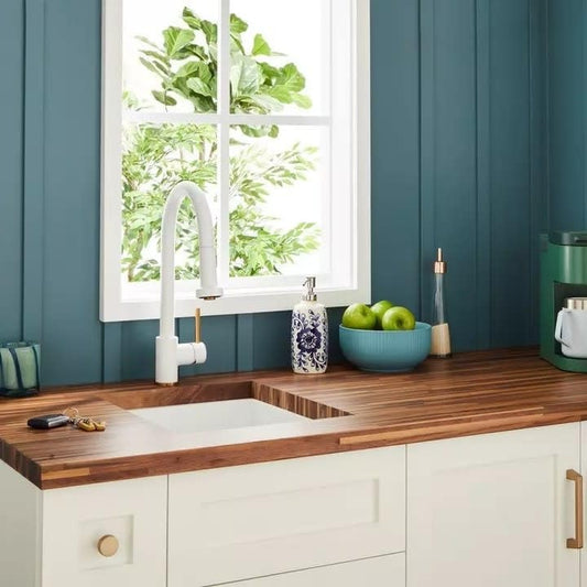 Signature Hardware SHXCRD107CP Ridgeway Single Handle Pull-Down Kitchen Faucet