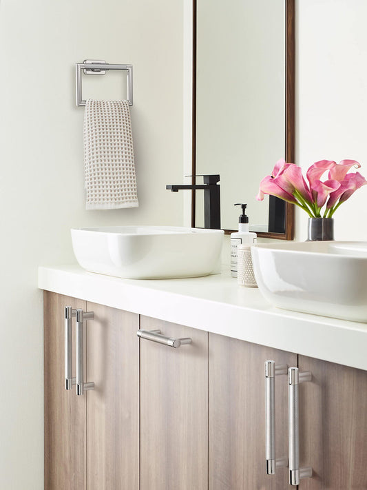 Amerock BP36559PNSS Cabinet Pull Polished Nickel/Stainless Steel 6-5/16"