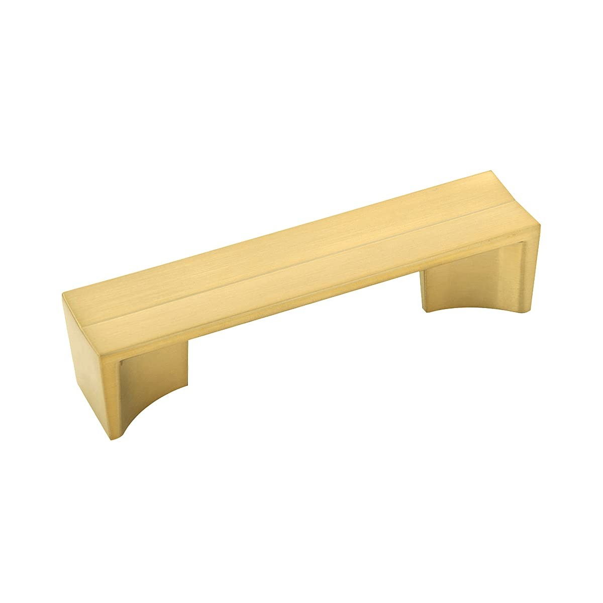 Belwith Keeler B076089-BGB Avenue Pull 3-3/4" C2C Brushed Golden Brass Finish