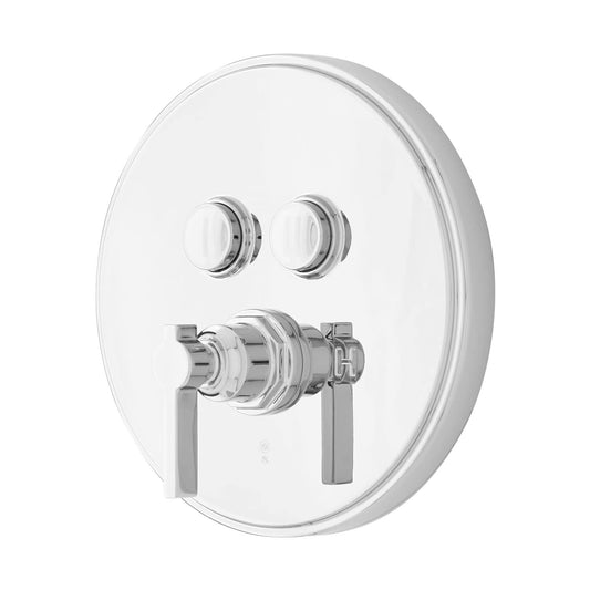 Signature Hardware SHGF8040ZBN Greyfield 2-Way Shower Valve-No Valve-Br Nickel