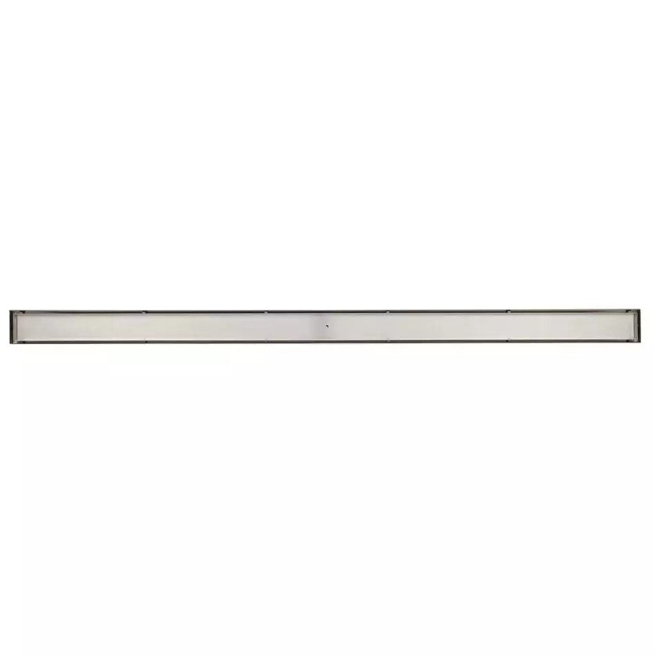 Signature Hardware - 18" Cohen Linear Tile-In Shower Drain - Matte Black