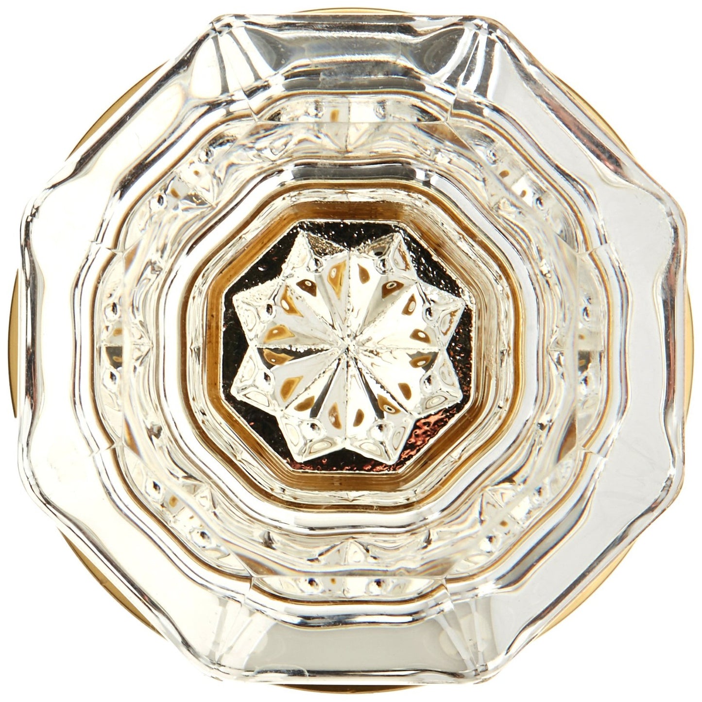 Emtek 86028US3 EMT Old Town Clear Pull - Polished Brass