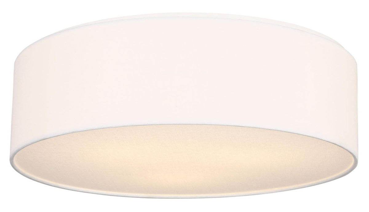Generation Lighting GLF1013MWT Larson Flush Mount Light Matte White