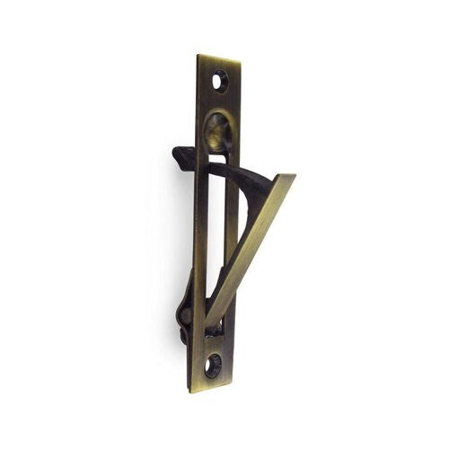 Deltana EP475U5 4-Inch Solid Brass Edge Pull in Antique Brass
