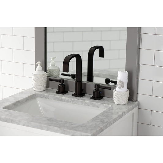 Kingston Brass FSC8965DL Concord Widespread Bathroom Faucet with Retail Pop-Up,
