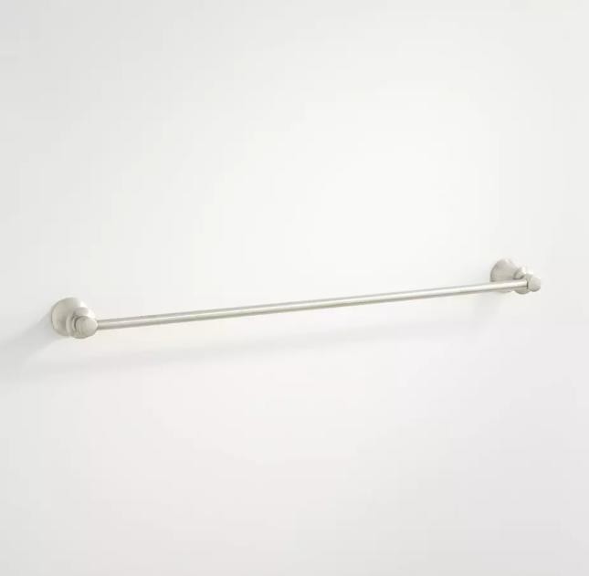 Signature Hardware Zinc Chrome Towel Bar