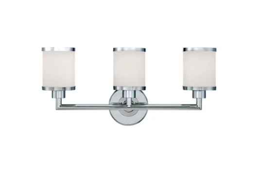 Millennium Lighting 223-CH 3 Light Bathroom Vanity Light, Chrome
