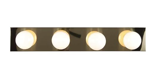 Volume Lighting V1024-2 4-Light Bath Bracket - Polished Brass