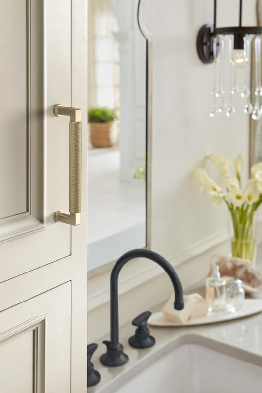 Amerock Balata 5-1/16" Center-to-Center Golden Champagne Cabinet Pull BP37624BBZ