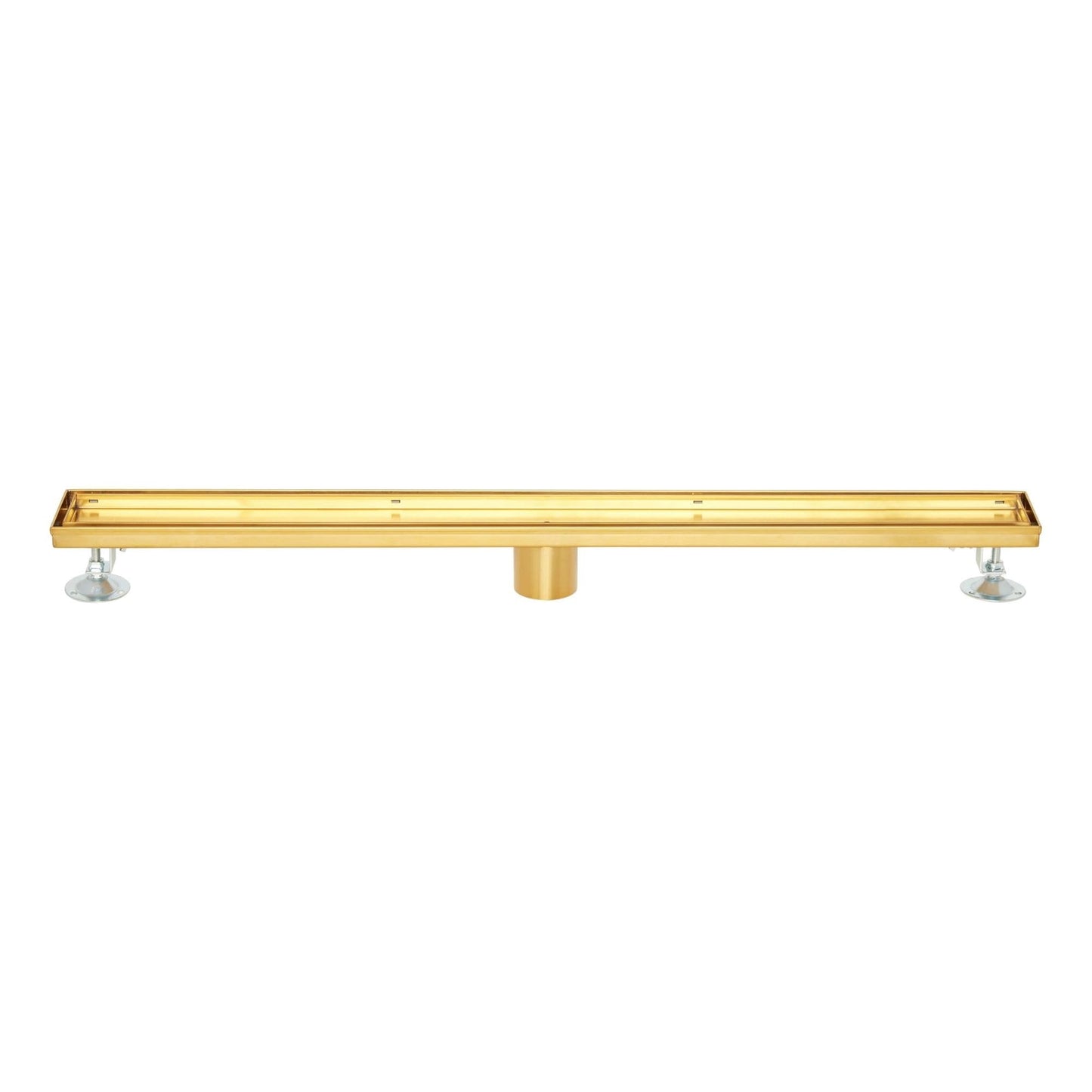 Signature Hardware 482707 Cohen 32" Tile Insert Shower Drain - Brushed Gold