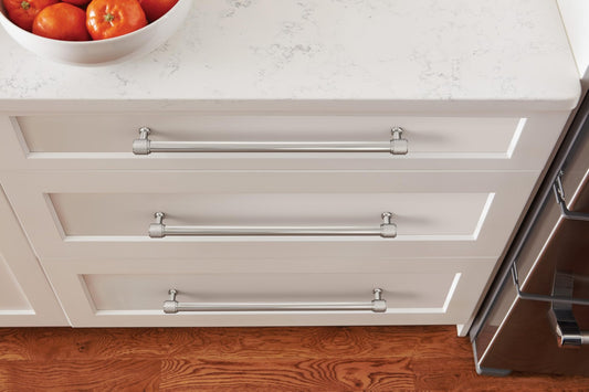 Amerock Faraday 12-5/8" Center-to-Center Polished Nickel Cabinet Pull, BP37749PN