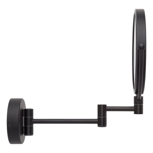 Signature Hardware SH662009MB Ramana Make Up Magnifying Mirror-Satin Black