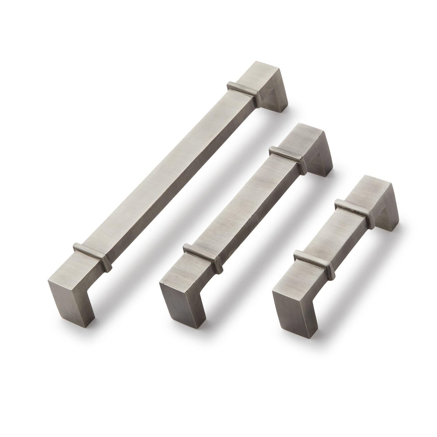 Signature Hardware MNG-304-6-AB Marta 6" C2C Handle Cabinet Pull Antique Brass