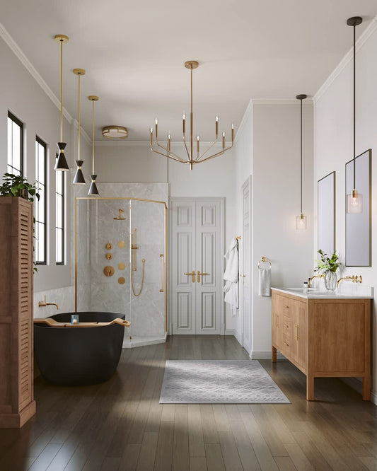 Signature Hardware 483899 Lexia 1.2 GPM Widespread with Pop-Up Drain Assembly -