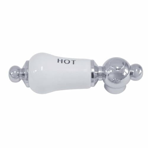 Kingston Brass CCPL1H Porcelain Lever Handle - Chrome