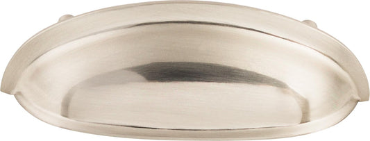 Top Knobs M360 Somerset Collection 3" Somerset Cup Pull, Brushed Satin Nickel