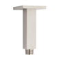 Signature Hardware SHRSC40SZBN 4" Square Ceiling Mounted Shower Arm & Flange BN