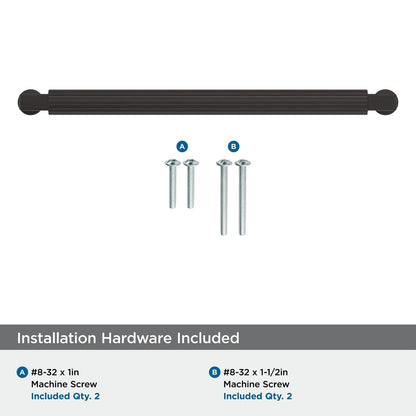 Amerock BP37646ORB Ballard 7-9/16" C2C Oil-Rubbed Bronze Cabinet Pull