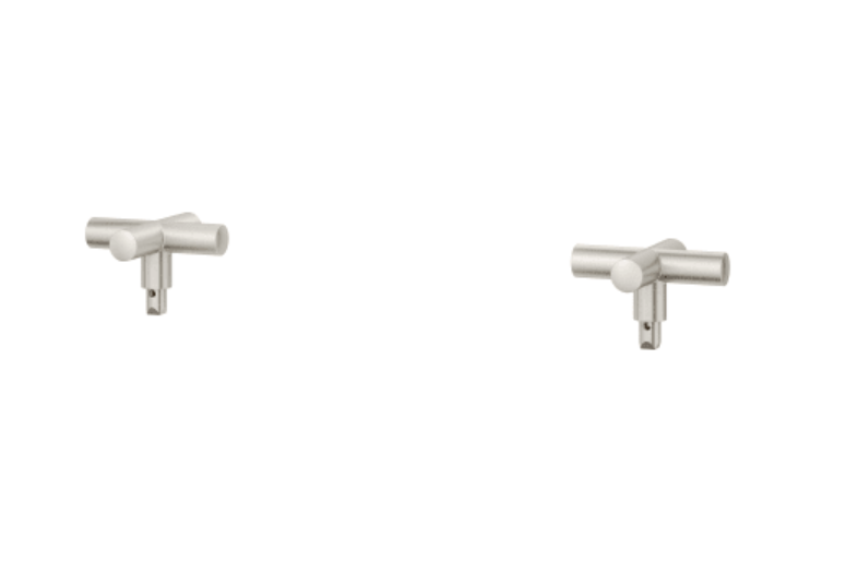 Pfister HHL-049TNTK - Tenet 2-Handle Cross handle Kit - Brushed Nickel