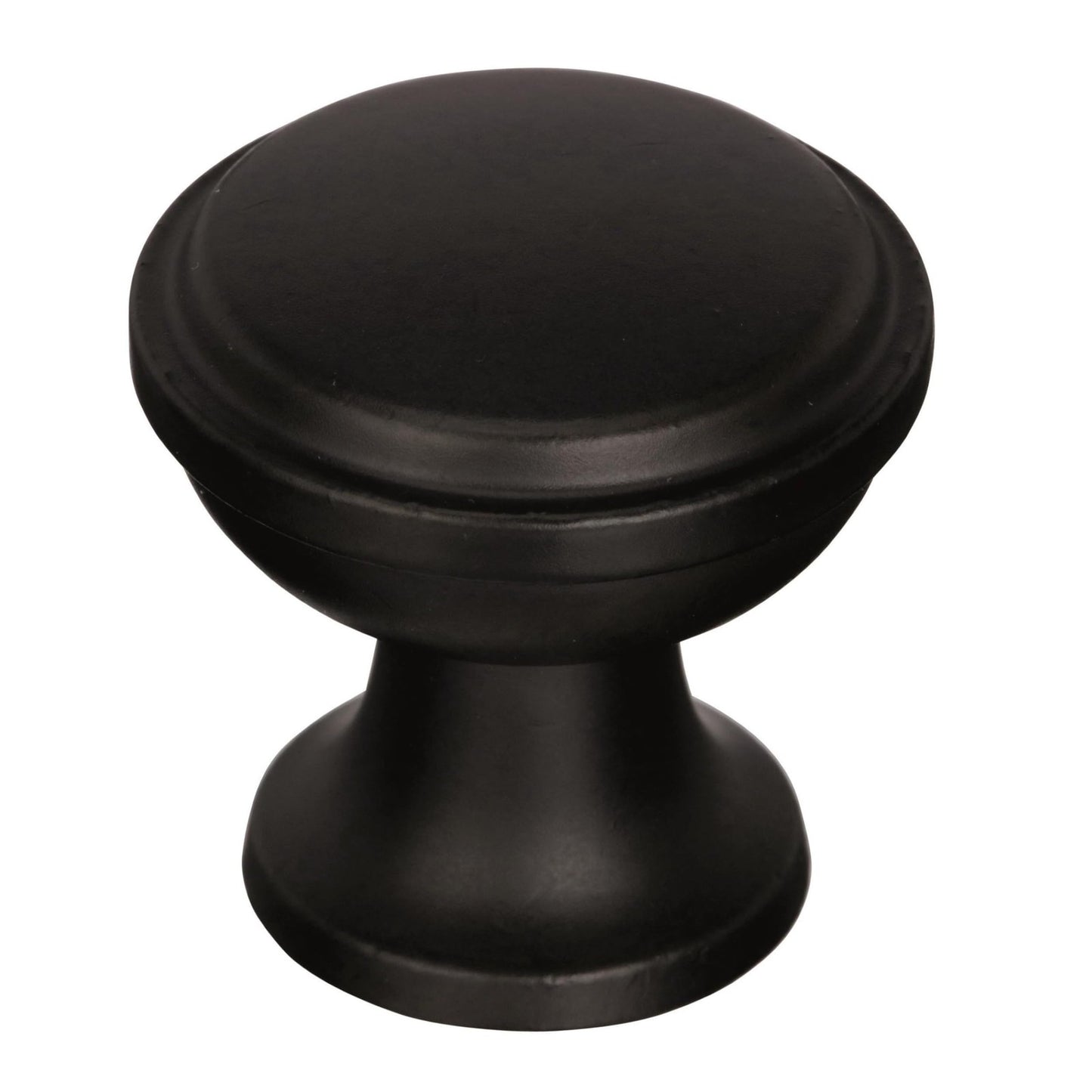 Amerock BP53718BBP Westerly Cabinet Knob Black Bronze 1-3/16" Diameter