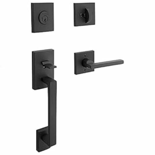 Baldwin Reserve SCLAJxSQUCSR190S Single Cylinder La Jolla Handleset Square Lever