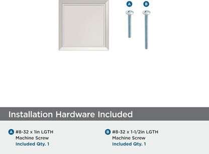 Amerock BP36758PN Appoint 1-1/4" Length Polished Nickel Cabinet Knob