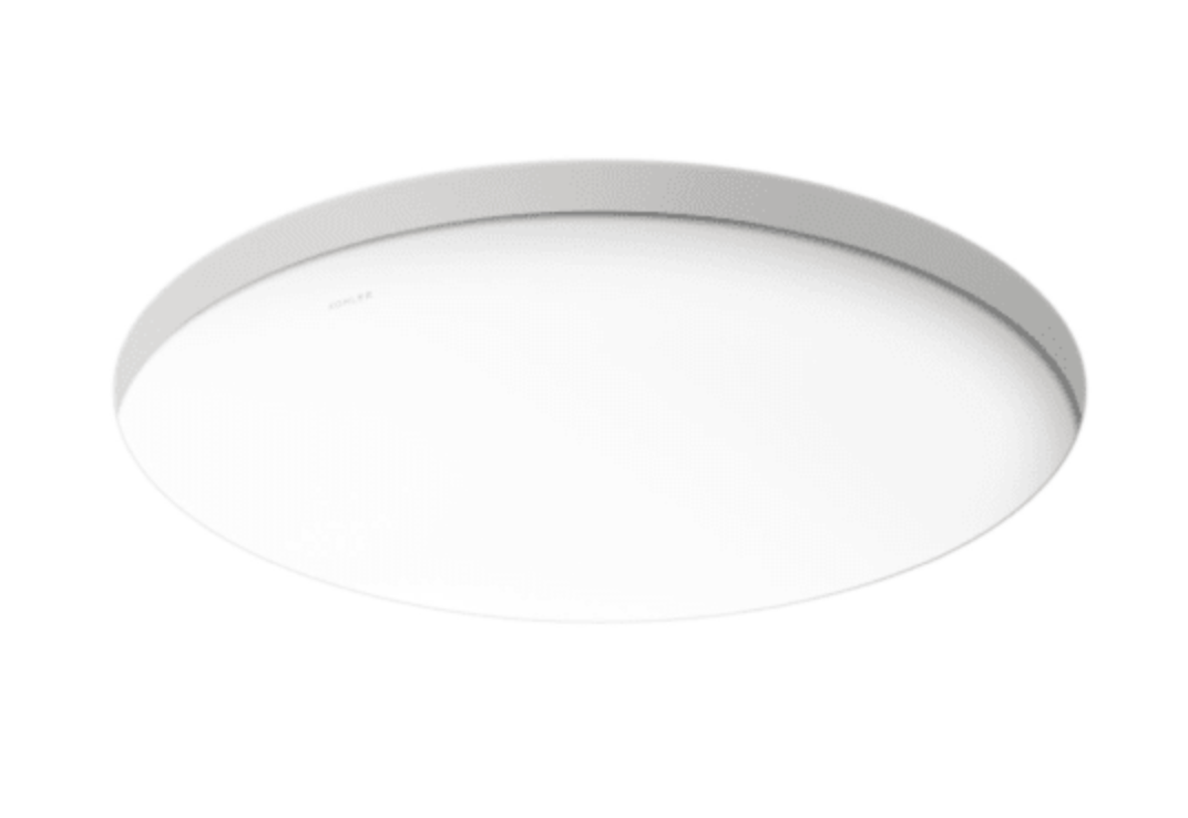 Kohler K-29000-0 16-1/8" Circular Vitreous China Undermount Bathroom Sink