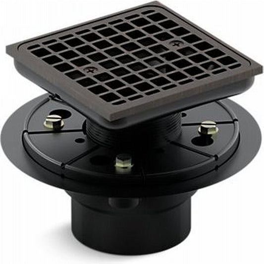 Kohler 9136-2BZ Tile in Square Shower Drainde - Oil Rubbed Bronze