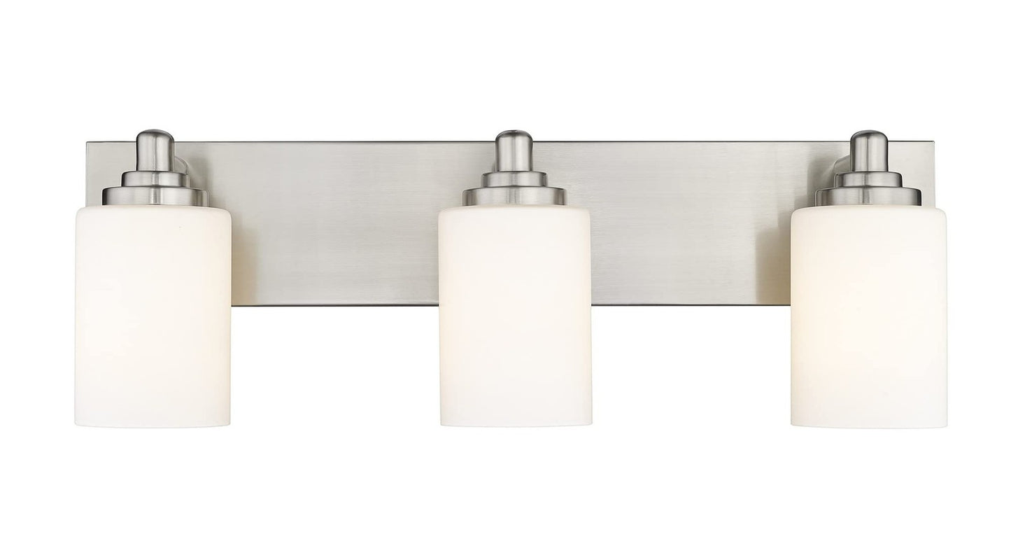 Z-Lite 3 Light Vanity 485-3V-MB, Black