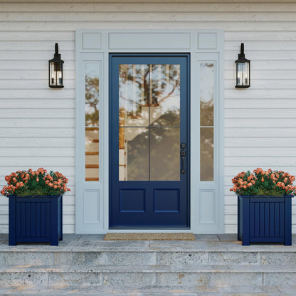 Gibbes Street Collection 2-Light Clear Beveled Glass New Traditional Outdoor