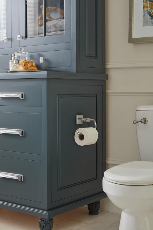 Amerock Appoint Polished Nickel Single Post Tissue Holder, BH36071PN