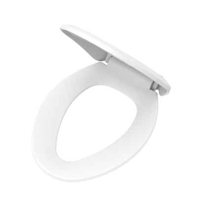 Gerber Elongated Toilet Seat with Cover, Soft Close, No Slam