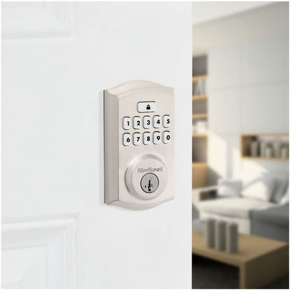 Kwikset 9260TRL-11PS Traditional Keypad Electronic Deadbolt Venetian Bronze