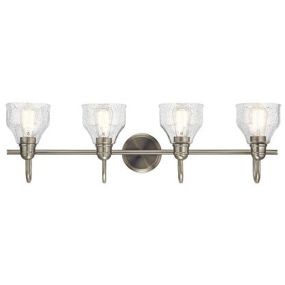 Kichler Avery 33.25" Vanity Bath Light in Brushed Nickel, 45974NI