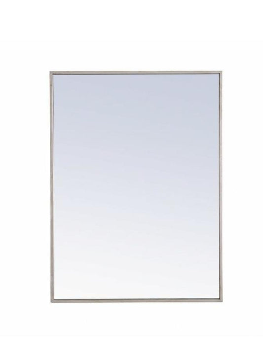 Elegant Decor - MR4073S - Eternity - Metal Frame Rectangle Mirror-32x 24 In