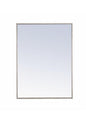 Elegant Decor - MR4073S - Eternity - Metal Frame Rectangle Mirror-32x 24 In