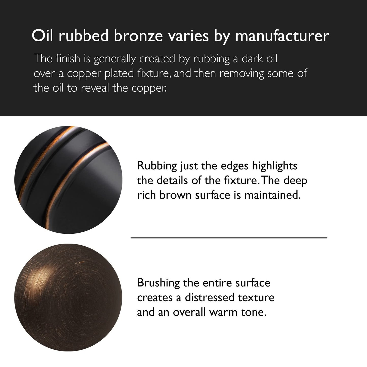 Design House 791681 Coventry Handleset Interior Knob Single Cyl Deadbolt ORB