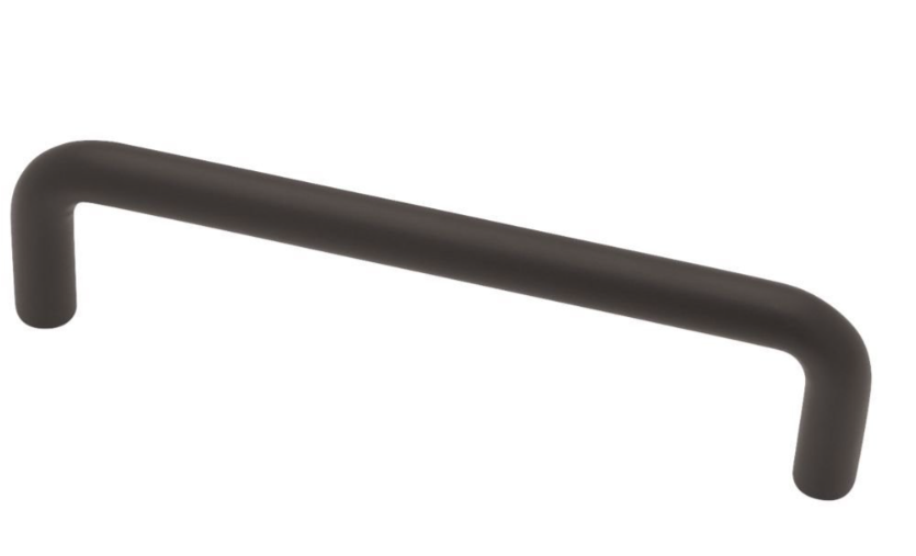 Liberty Hardware P604DC-FB-C Pull 4" Center to Center Flat Black