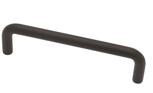 Liberty Hardware P604DC-FB-C Pull 4" Center to Center Flat Black
