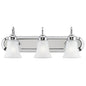 Westinghouse 3 Chrome Wall Sconce