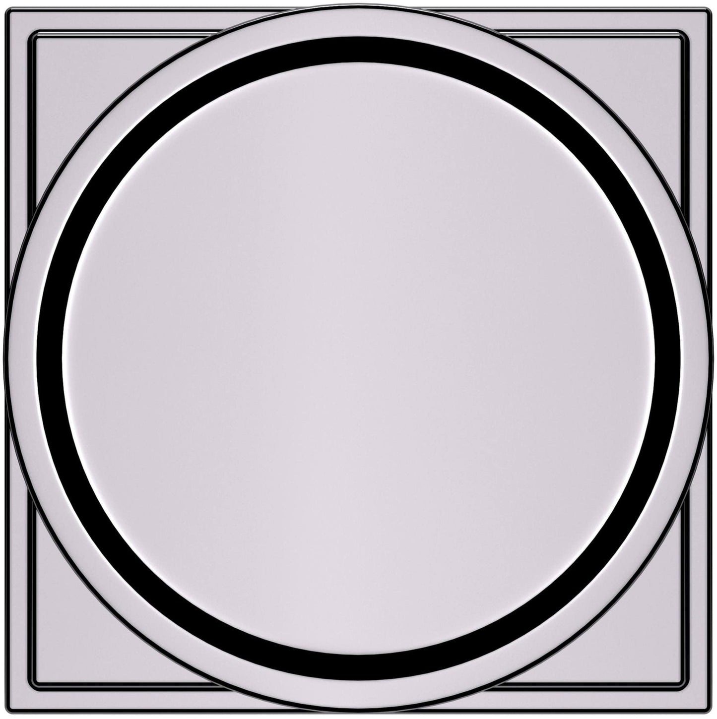 Baldwin K009.PRIV K009 Privacy Door Knob Set with R050 Rose - Satin Black