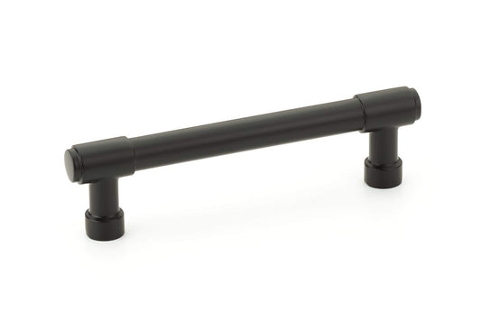 Emtek 86687US19 - Jasper Pull, 4" Center-to-Center, Flat Black
